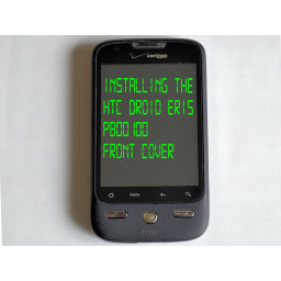 Замена передней панели HTC Droid Eris